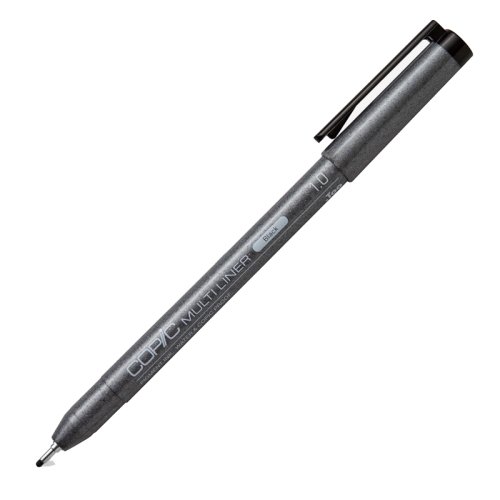 Copic Multiliner Teknik Çizim Kalemi Black 1.0mm