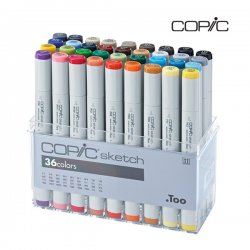 Copic - Copic Sketch 36lı Set Basic Colours