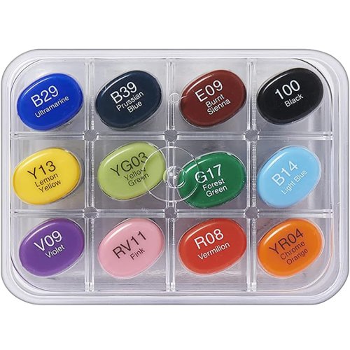 Copic Sketch Marker 12li Set Basic