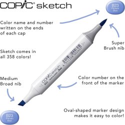 Copic Sketch Marker 12li Set Basic - Thumbnail