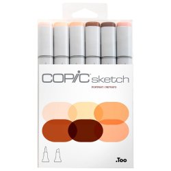 Copic - Copic Sketch Marker 6lı Set Portrait