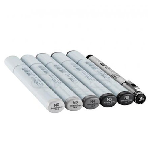 Copic Sketch Marker 6lı Set Sketching Grays