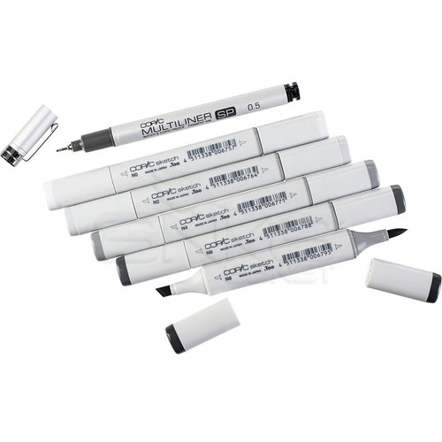 Copic Sketch Marker 6lı Set Sketching Grays