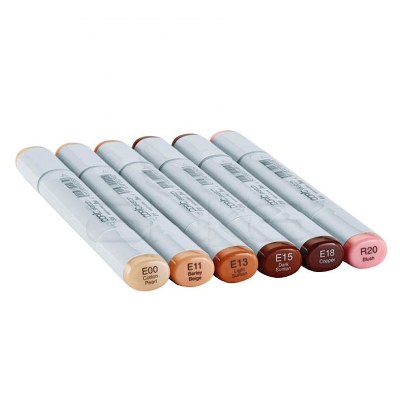 Copic Sketch Markers 6-pkg-skin Tones 1