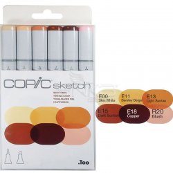 Copic - Copic Sketch Marker 6lı Set Skin Tones