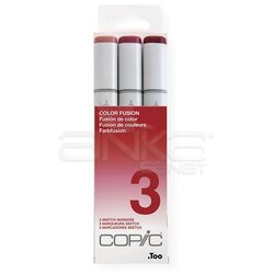 Copic - Copic Sketch Marker Color Fusion 3lü Set 3