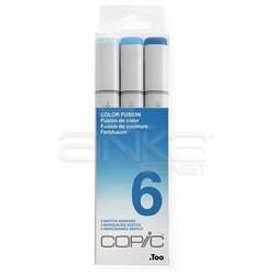 Copic - Copic Sketch Marker Color Fusion 3lü Set 6