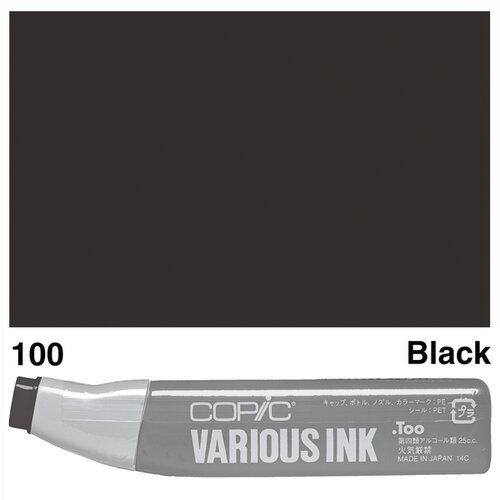 Copic Various Ink 100 Black - 100 Black