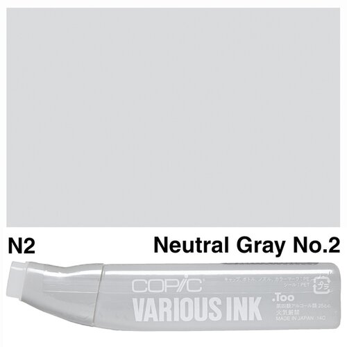 Copic Various Ink N-2 Neutral Gray No.2 - N2 NEUTRAL GRAY