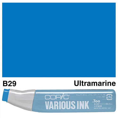 Copic Various Ink B29 Ultramarine - B29 ULTRAMARINE