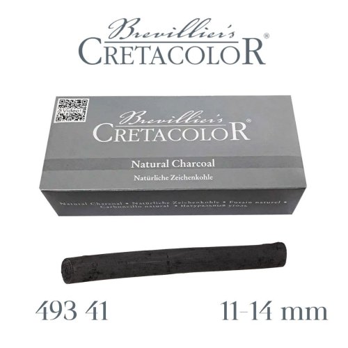 Cretacolor Natural Charcoal Doğal Kömür Füzen 12mm 49341