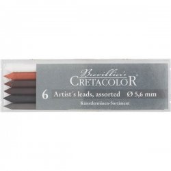 Zig - Cretacolor Karışık Portmin Uç 5.6mm 6lı 26400