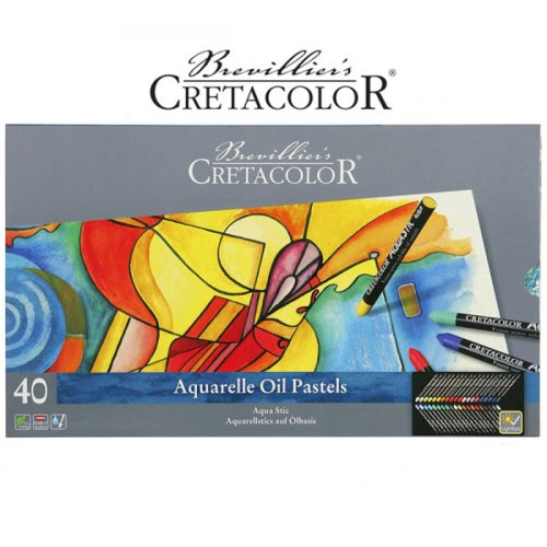 Cretacolor Aqua Oil Pastel Yağlı Pastel Boya Kalem Seti 40lı