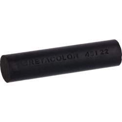 Cretacolor Chunky Nero Soft Yağlı Kömür Çubuk 18x80mm 46122 - Thumbnail