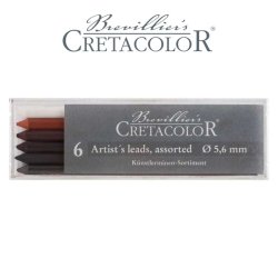 Cretacolor - Cretacolor Karışık Portmin Uç 5.6mm 6lı 26400