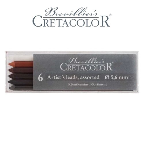 Cretacolor Karışık Portmin Uç 5.6mm 6lı 26400
