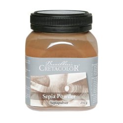 Cretacolor Sepia Powder Kömür Tozu 230gr 46380 - Thumbnail