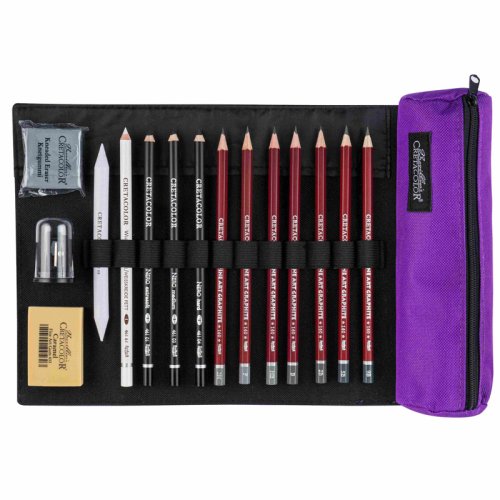 Cretacolor Pencil Wrap Başlangıç Çizim Seti 16 Parça 40072