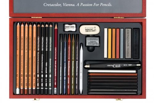 Cretacolor Ultimo Premium Çizim Seti Ahşap Kutu 36lı 40067