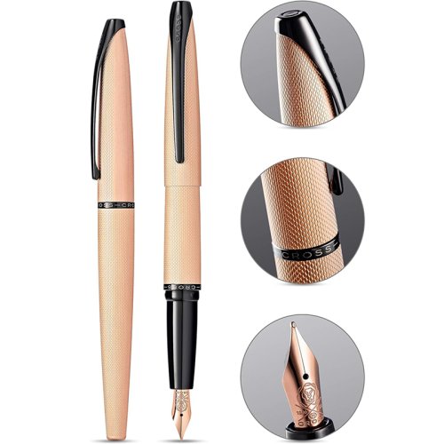 Cross Brushhed Rose Gold Roller Kod:885-42