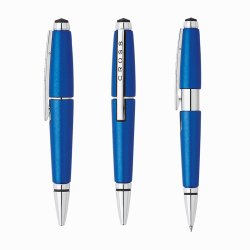 Cross - Cross Edge Roller Kalem Mavi Krom AT0555-3