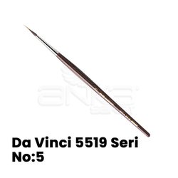 Da Vinci - Da Vinci 5519 Seri Kolinsky Samur Kılı Yuvarlak Uçlu Fırça (1)