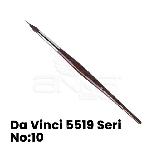 Da Vinci 5519 Seri Kolinsky Samur Kılı Yuvarlak Uçlu Fırça