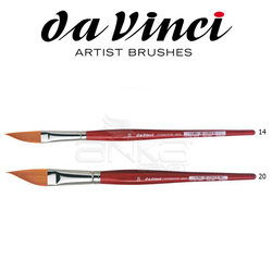 Da Vinci - Da Vinci 5587 Seri Sentetik Yan Kesik Uçlu Fırça