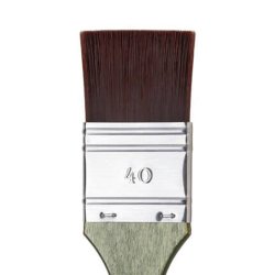 Da Vinci - Da Vinci Forte Sentetik Düz Uçlu Geniş Yüzey Fırçası Seri 5036 No:60 (1)