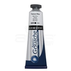Daler Rowney - Daler Rowney Aquafine Opak Guaj Boya 38ml 009 Titanium White