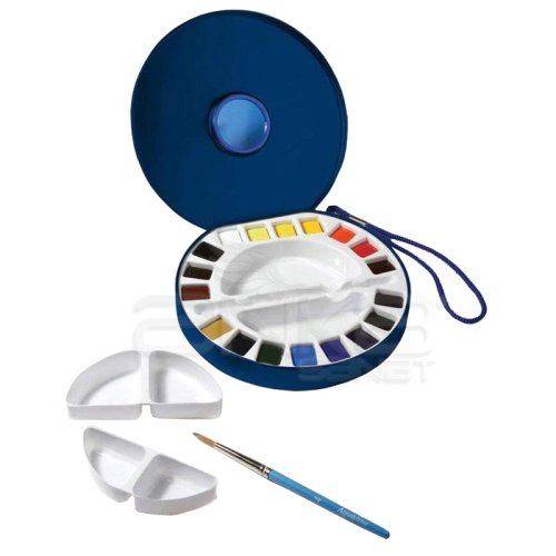 Daler Rowney Aquafine Travel Set 18 Renk Defterli 