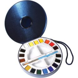Daler Rowney Aquafine Travel Set 18 Renk Defterli - Thumbnail