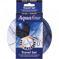 Daler Rowney Aquafine Travel Set 18 Renk - Thumbnail