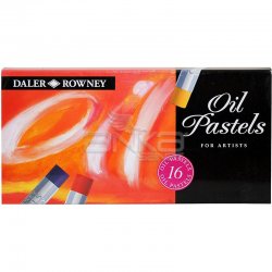 Daler Rowney - Daler Rowney Artists Yağlı Pastel 16lı Set