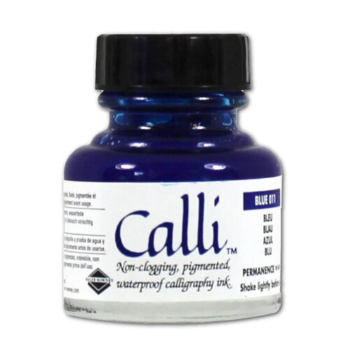 Daler Rowney Calli Kaligrafi Mürekkebi 011 Blue 29.5ml - 011 Blue