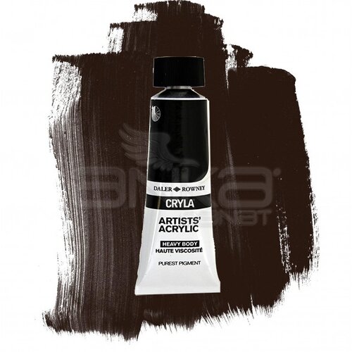 Daler Rowney Cryla Artist Akrilik Boya 75ml 035 Carbon Black Seri A - 035 Carbon Black