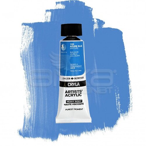 Daler Rowney Cryla Artist Akrilik Boya 75ml 106 Azure Blue Seri A - 106 Azure Blue