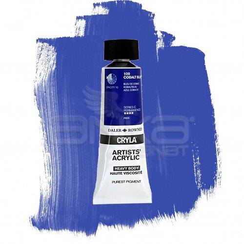 Daler Rowney Cryla Artist Akrilik Boya 75ml 109 Cobalt Blue Seri C - 109 Cobalt Blue