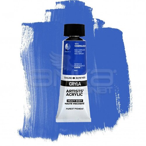 Daler Rowney Cryla Artist Akrilik Boya 75ml 111 Coeruleum Seri B - 111 Coeruleum