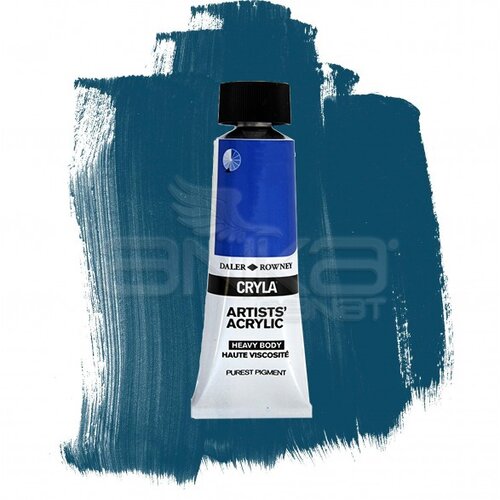 Daler Rowney Cryla Artist Akrilik Boya 75ml 120 Primary Cyan Seri B - 120 Primary Cyan