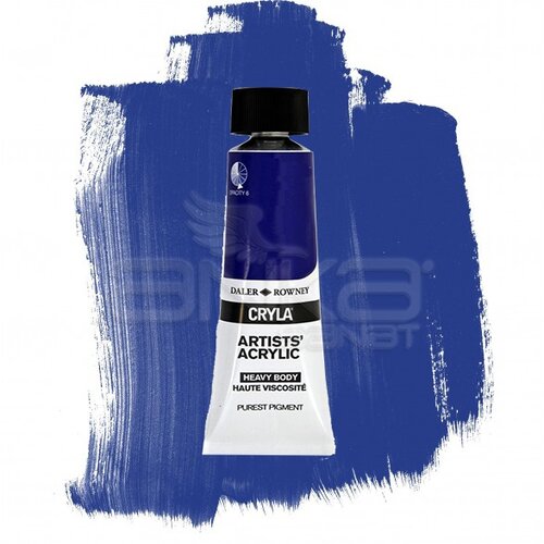 Daler Rowney Cryla Artist Akrilik Boya 75ml 126 Ultramarine Blue Green Shade Seri B - 126 Ultramarine Blue Green Shade