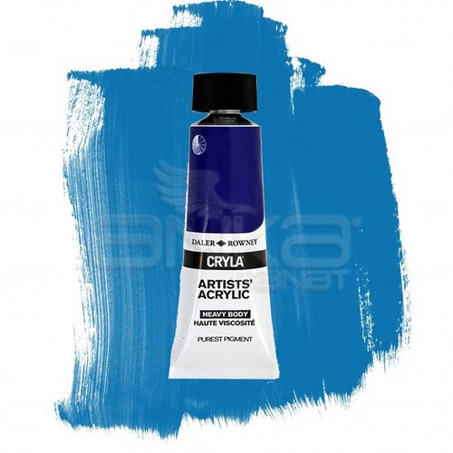 Daler Rowney Cryla Artist Akrilik Boya 75ml 160 Cobalt Chromite Blue Red Shade Seri D - 160 Cobalt Chromite Blue Red Shade