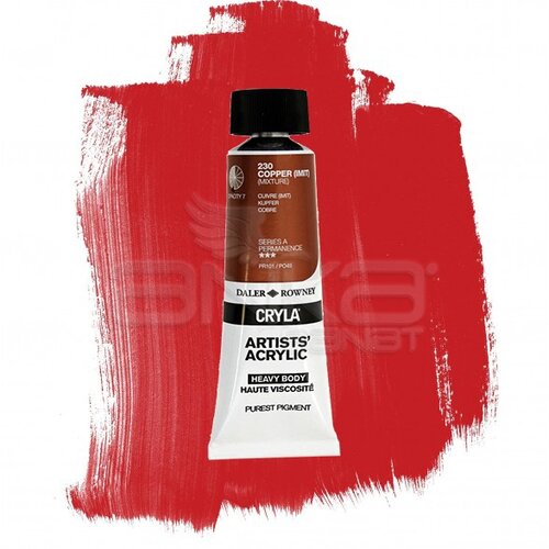 Daler Rowney Cryla Artist Akrilik Boya 75ml 230 Copper Seri A - 230 Copper