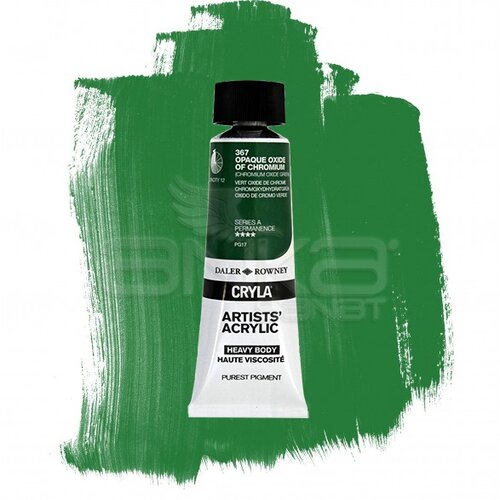 Daler Rowney Cryla Artist Akrilik Boya 75ml 367 Opaque Oxide Of Chromium Seri A - 367 Opaque Oxide Of Chromium