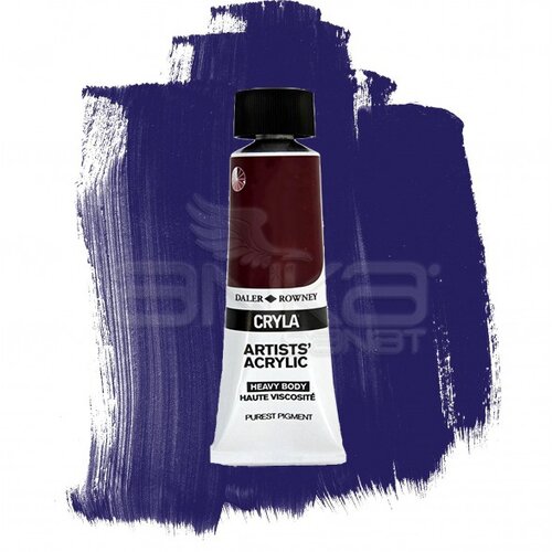 Daler Rowney Cryla Artist Akrilik Boya 75ml 419 Ultramarine Violet Seri A - 419 Ultramarine Violet