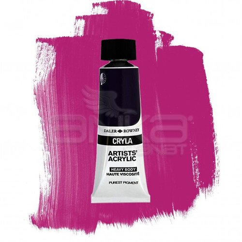 Daler Rowney Cryla Artist Akrilik Boya 75ml 432 Quinacridone Maroon Seri D - 423 Quinacridone Maroon