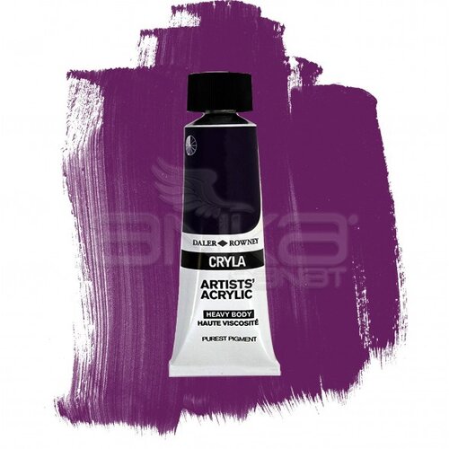 Daler Rowney Cryla Artist Akrilik Boya 75ml 430 Permanent Violet Seri C - 430 Permanent Violet