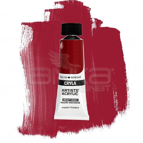 Daler Rowney Cryla Artist Akrilik Boya 75ml 508 Carmine Hue Seri C - 508 Carmine Hue