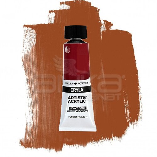 Daler Rowney Cryla Artist Akrilik Boya 75ml 527 Light Red Oxide Seri A - 527 Light Red Oxide