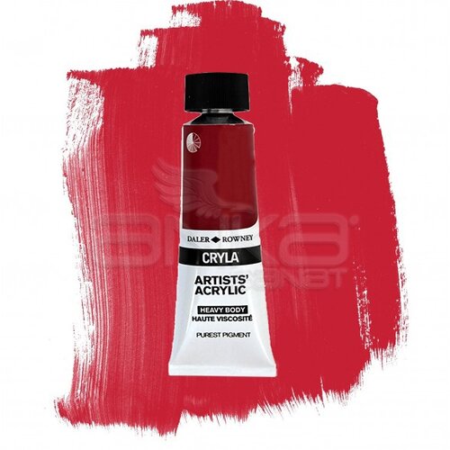 Daler Rowney Cryla Artist Akrilik Boya 75ml 528 Quinacridone Yellow Red Seri D - 528 Quinacridone Yellow Red